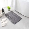 2 Pack Memory Foam Bath Mat, Bathroom Rugs Super Water Absorbent, Machine Washable Bath Rugs for Tub, Quick Drying Mat for Bathroom