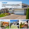 NICPOW 4pcs Security Wired Camera System, 8CH 3MP NVR Home Security, 1080P IP Security Surveillance Cameras with Color Night Vision, IP66 Waterproof, for Indoor Outdoor, No HDD (Wireless Wi-Fi) (Copy)