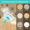 Steam Mop, Steam Cleaner for Floor, 260℉ High-Temperature Handheld Floor Steamer for Cleaning Hardwood/Laminate Floor, Tiles with 7-in-1 Multi-purpose Accessories and Washable Pads