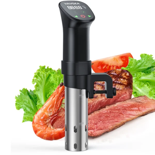 8.1.webp VAVSEA Sous Vide Machines, Precision Cooker, Waterproof Immersion Circulator with Digital Touch Screen and Accurate Temperature Time Control, Sous Vide Device for Home Kitchen