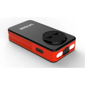 2500A Car Jump starter (for All Gas or Upto 8L Diesel) Powerful Car Jump Starter with Dual USB Quick Charge and DC Output,12V Jump Pack with Built-in LED Bright Light