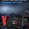 10000A Battery Jump Starter, 40000mAh Car Battery Jump Starter for All Gas or Diesel Engine, 12V Jump Box Battery Jumper with LED Display & LED Light