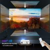 NICPOW Native 1080P Video Projector